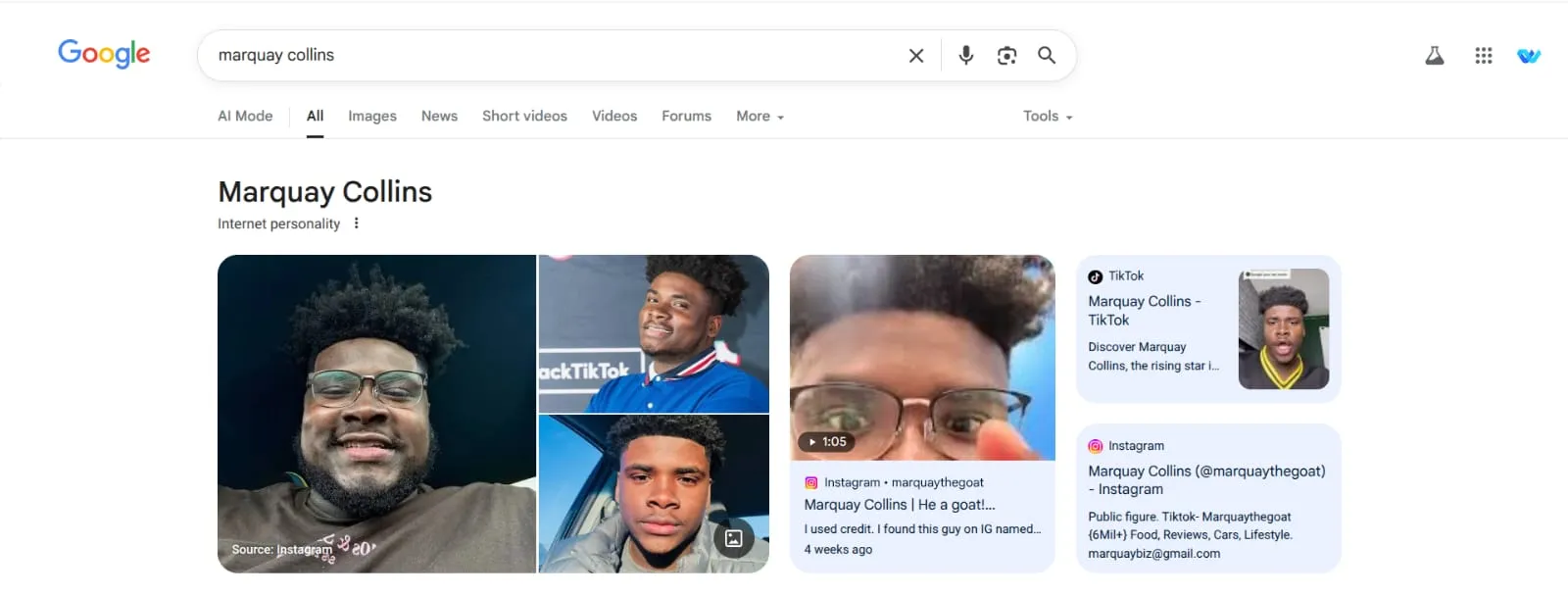 Google Knowledge Panel Example 4